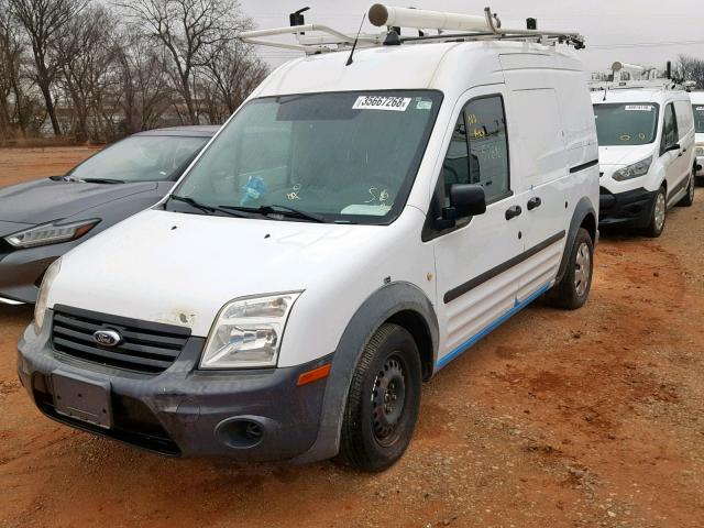 NM0LS7AN9DT139930 - 2013 FORD TRANSIT CO WHITE photo 2