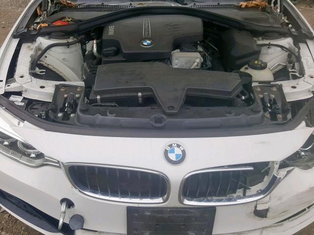 WBA4C9C56FD330079 - 2015 BMW 428 XI WHITE photo 7