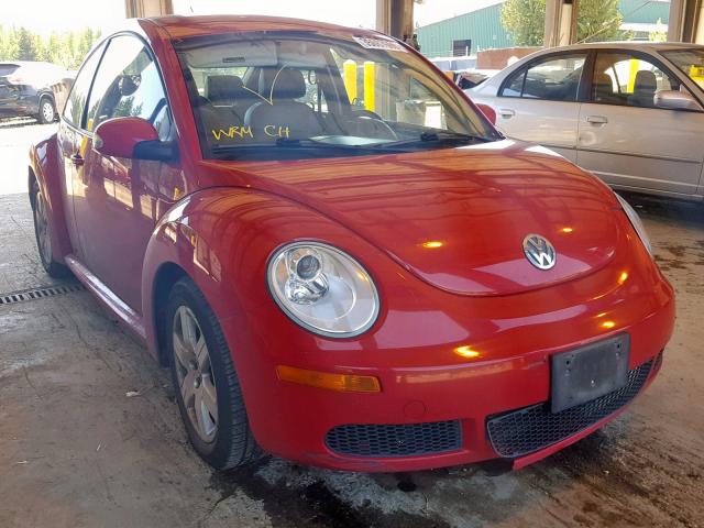 3VWPW31C27M512127 - 2007 VOLKSWAGEN NEW BEETLE წითელი ფოტო 1