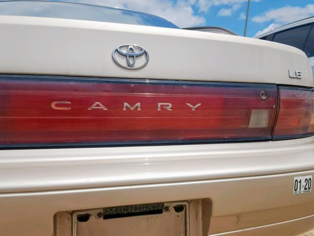 JT2SK12E5N0045405 - 1992 TOYOTA CAMRY LE BEIGE photo 9