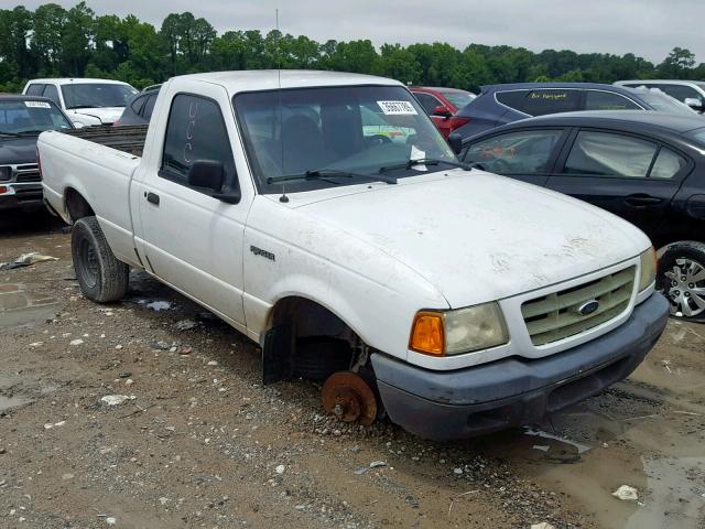 1FTYR10D62PB39240 - 2002 FORD RANGER WHITE photo 1