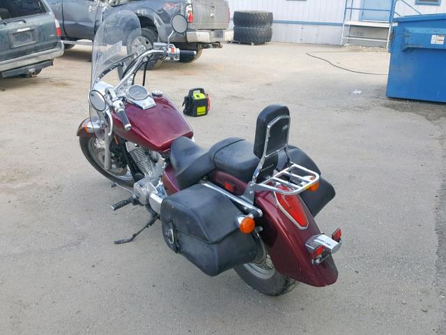 JH2RC50074M000739 - 2004 HONDA VT750 C RED photo 3