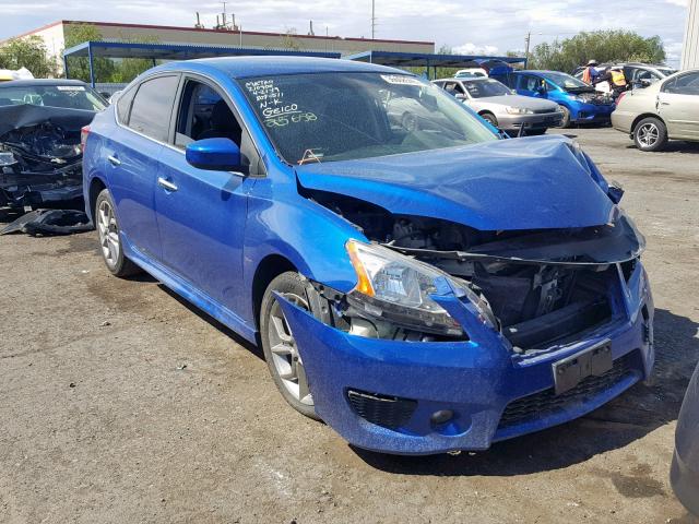 3n1ab7ap4ey 14 Nissan Sentra S Blue Price History History Of Past Auctions Prices And Bids History Of Salvage And Used Vehicles