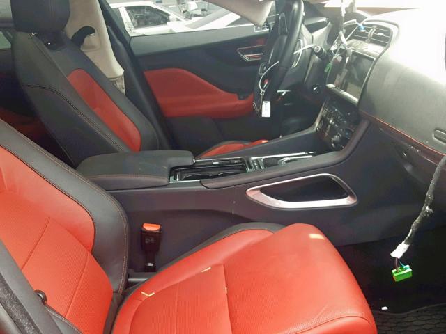 SADCL2GX6KA352293 - 2019 JAGUAR F-PACE R - RED photo 5