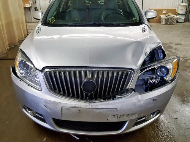 1G4PR5SK6C4153376 - 2012 BUICK VERANO CON SILVER photo 9