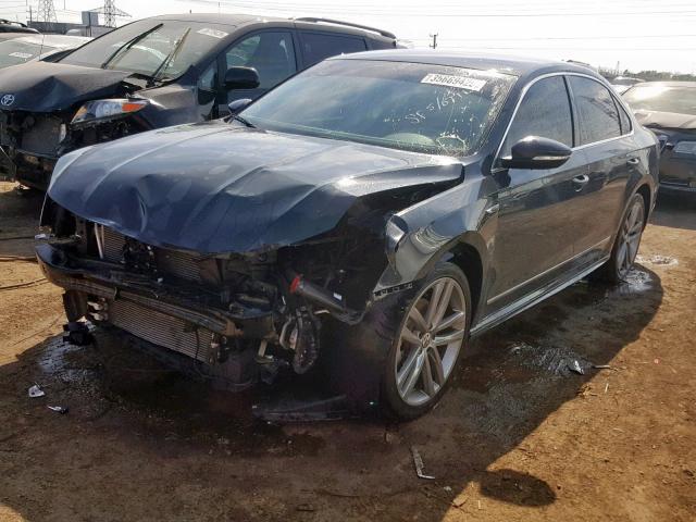 1VWDT7A36HC085556 - 2017 VOLKSWAGEN PASSAT R-L GRAY photo 2