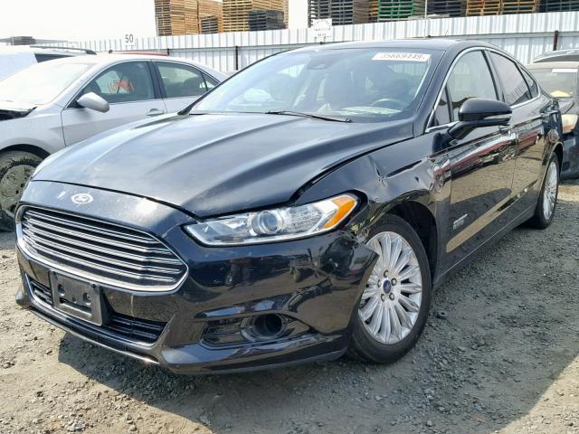 3FA6P0SU8DR261071 - 2013 FORD FUSION TIT BLACK photo 2