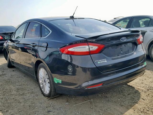 3FA6P0SU8DR261071 - 2013 FORD FUSION TIT BLACK photo 3