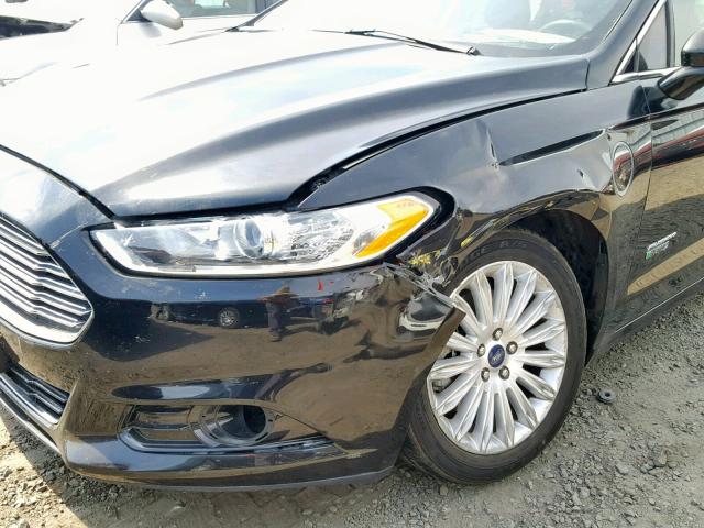 3FA6P0SU8DR261071 - 2013 FORD FUSION TIT BLACK photo 9