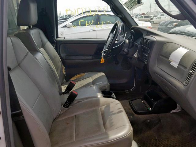 1FTKR1AD3BPA60130 - 2011 FORD RANGER WHITE photo 5