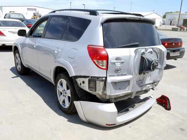 JTMZD32V465007633 - 2006 TOYOTA RAV4 SPORT SILVER photo 3