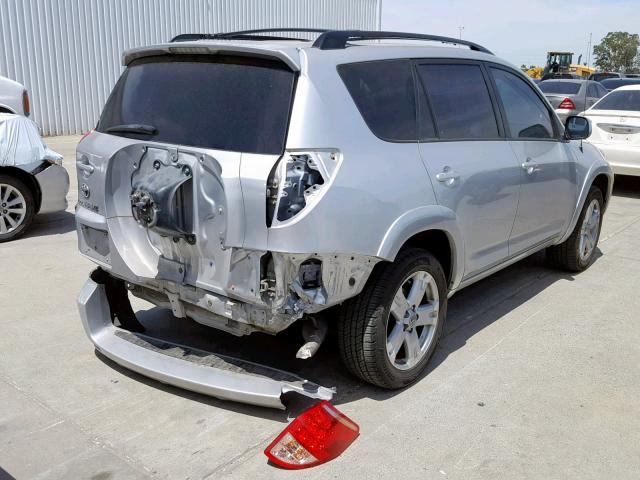 JTMZD32V465007633 - 2006 TOYOTA RAV4 SPORT SILVER photo 4