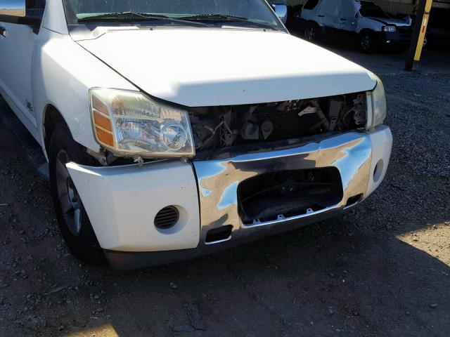 5N1AA08A96N728745 - 2006 NISSAN ARMADA SE WHITE photo 9