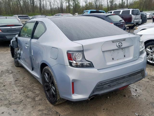 JTKJF5C71E3076270 - 2014 TOYOTA SCION TC ვერცხლისფერი ფოტო 3