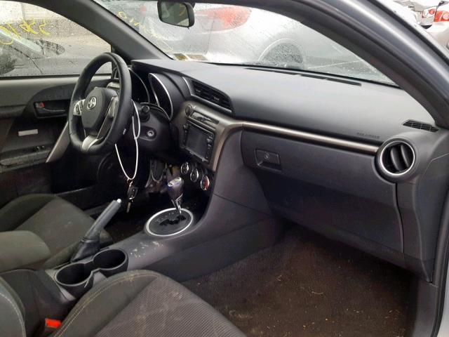 JTKJF5C71E3076270 - 2014 TOYOTA SCION TC ვერცხლისფერი ფოტო 9