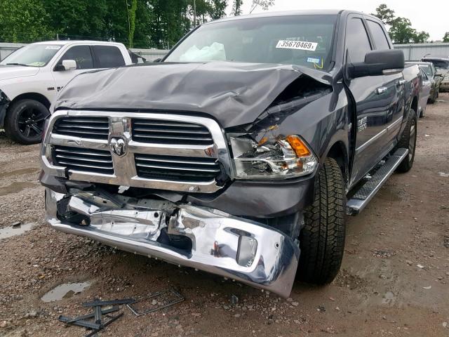 1C6RR6LT1ES441757 - 2014 RAM 1500 SLT GRAY photo 2