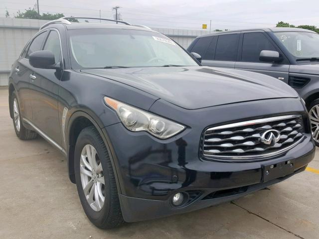 JN8AS1MU3CM121169 - 2012 INFINITI FX35 BLACK photo 1