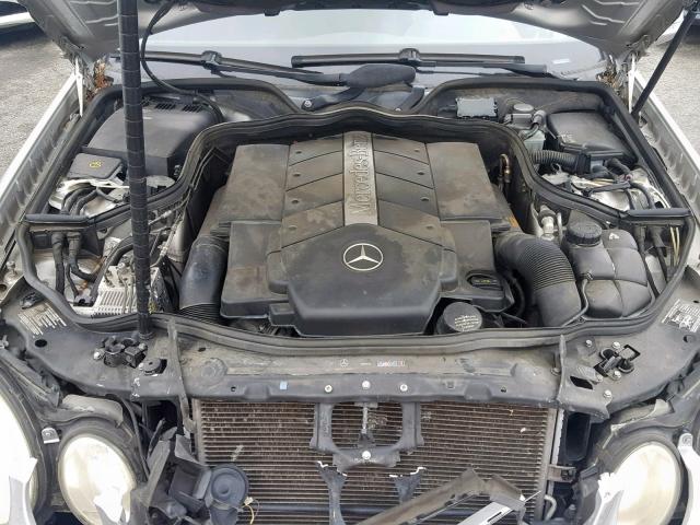 WDBUF70J25A615943 - 2005 MERCEDES-BENZ E 500 SILVER photo 7