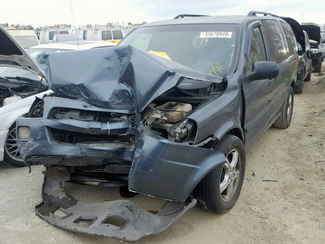 1GNDV23LX5D212092 - 2005 CHEVROLET UPLANDER L 绿色 照片 2