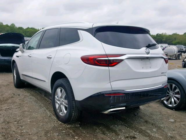 5GAERBKW8KJ168802 - 2019 BUICK ENCLAVE ES WHITE photo 3