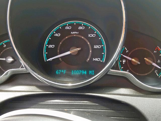 1G1ZF5E79CF247729 - 2012 CHEVROLET MALIBU 3LT გრაფიტი ფოტო 8