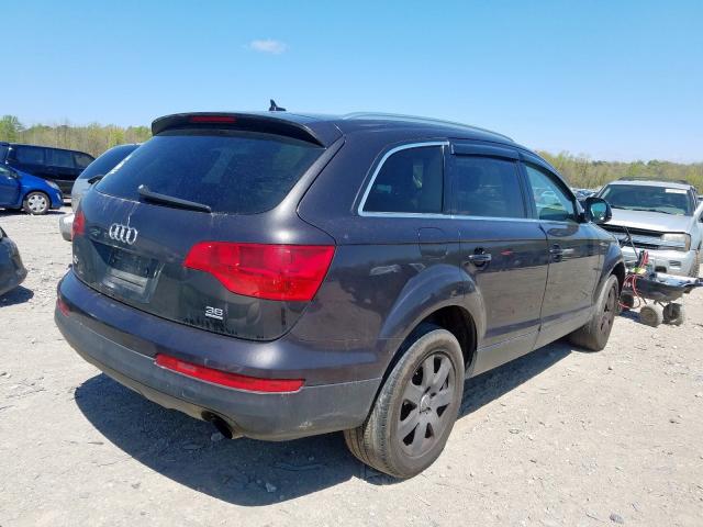 WA1BY74L07D087412 - 2007 AUDI Q7 3.6 QUATTRO PREMIUM  photo 4