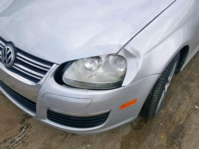 3VWRT71KX6M816952 - 2006 VOLKSWAGEN JETTA TDI SILVER photo 9