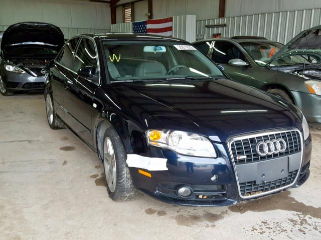 WAUAF78E98A084687 - 2008 AUDI A4 2.0T BLUE photo 1