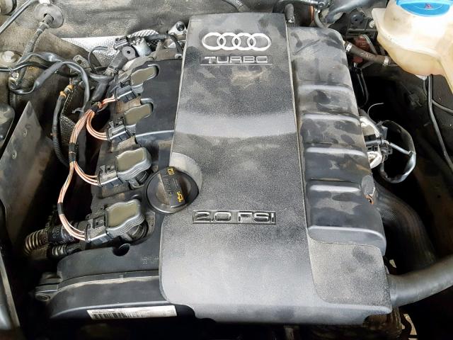 WAUAF78E98A084687 - 2008 AUDI A4 2.0T BLUE photo 7