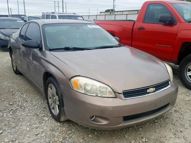 2G1WK151969302194 - 2006 CHEVROLET MONTE CARL TAN photo 1