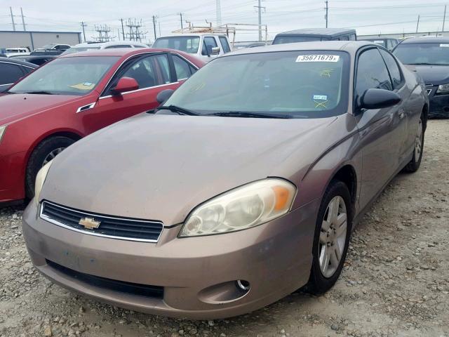 2G1WK151969302194 - 2006 CHEVROLET MONTE CARL TAN photo 2