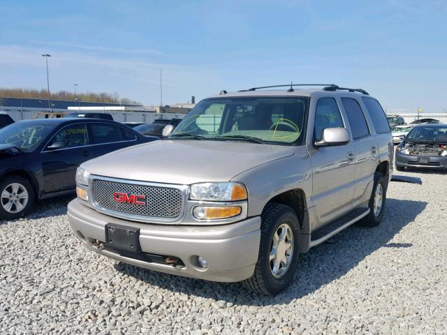 1GKEK63UX4J121964 - 2004 GMC YUKON DENA TAN photo 2