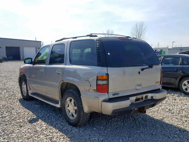 1GKEK63UX4J121964 - 2004 GMC YUKON DENA TAN photo 3