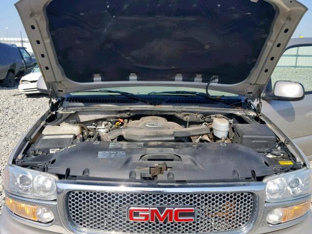 1GKEK63UX4J121964 - 2004 GMC YUKON DENA TAN photo 7