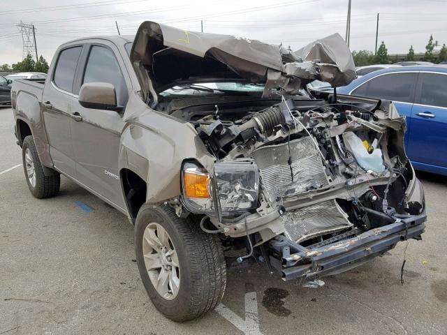 1GTG5CE31G1289933 - 2016 GMC CANYON SLE BROWN photo 1