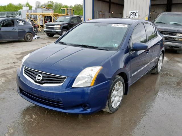 3N1AB6AP0CL754927 - 2012 NISSAN SENTRA 2.0 BLUE photo 2