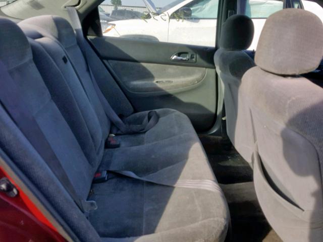 1HGCD5636VA109839 - 1997 HONDA ACCORD LX RED photo 6