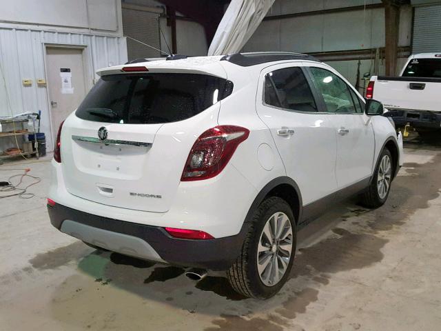 KL4CJASB1KB702392 - 2019 BUICK ENCORE PRE WHITE photo 4