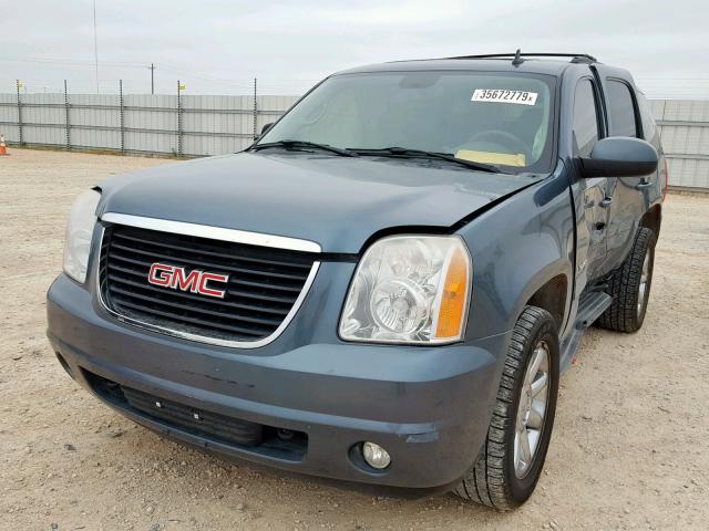 1GKFC13078R179295 - 2008 GMC YUKON BLUE photo 2