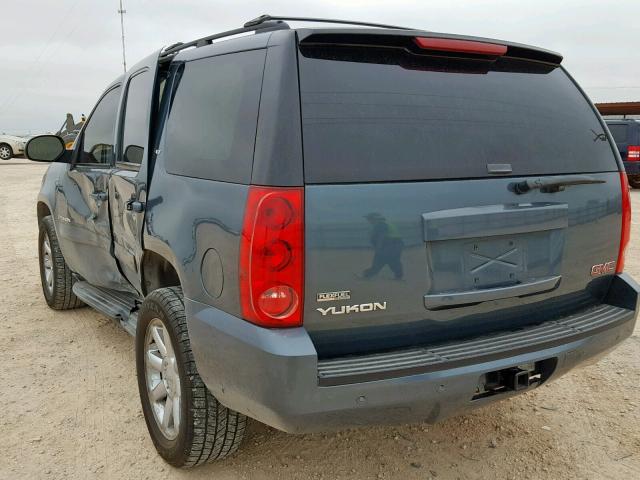 1GKFC13078R179295 - 2008 GMC YUKON BLUE photo 3