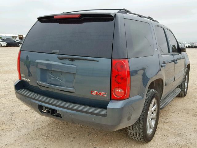 1GKFC13078R179295 - 2008 GMC YUKON BLUE photo 4