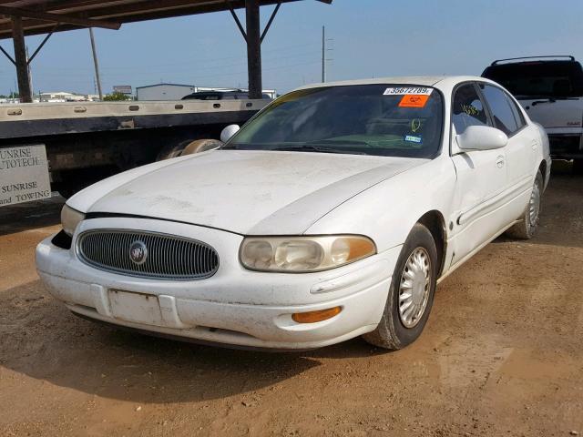 1G4HP54K3Y4104800 - 2000 BUICK LESABRE CU WHITE photo 2