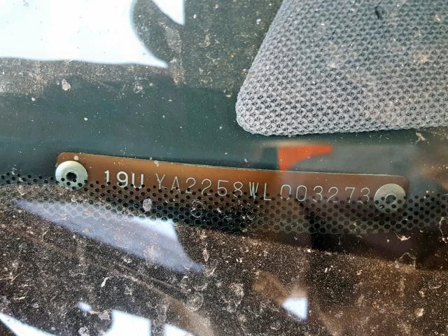 19UYA2258WL003273 - 1998 ACURA 3.0CL Թիրկույզ լուսանկար 10