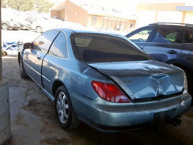 19UYA2258WL003273 - 1998 ACURA 3.0CL TEAL photo 3