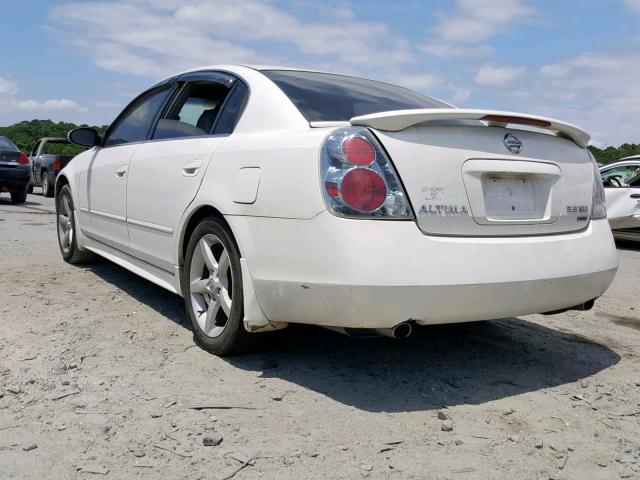 1N4BL11D26C183051 - 2006 NISSAN ALTIMA SE WHITE photo 3