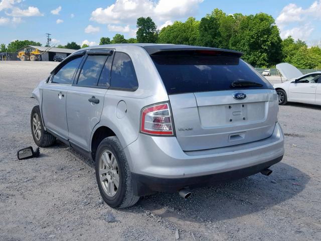 2FMDK3GC9ABB11414 - 2010 FORD EDGE SE SILVER photo 3