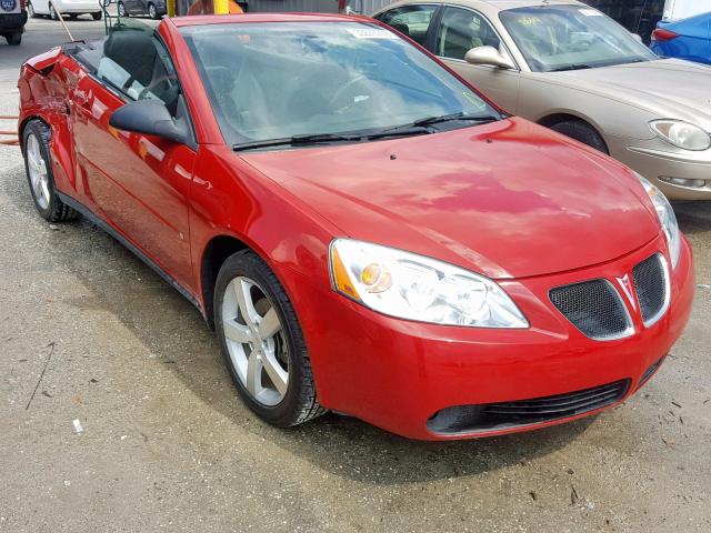 1G2ZH368664264537 - 2006 PONTIAC G6 GT RED photo 1