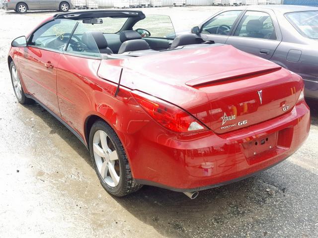 1G2ZH368664264537 - 2006 PONTIAC G6 GT RED photo 3