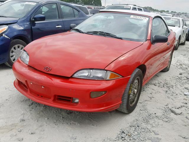 4G1JF32T6WB904872 - 1998 CHEVROLET CAVALIER Z RED photo 2