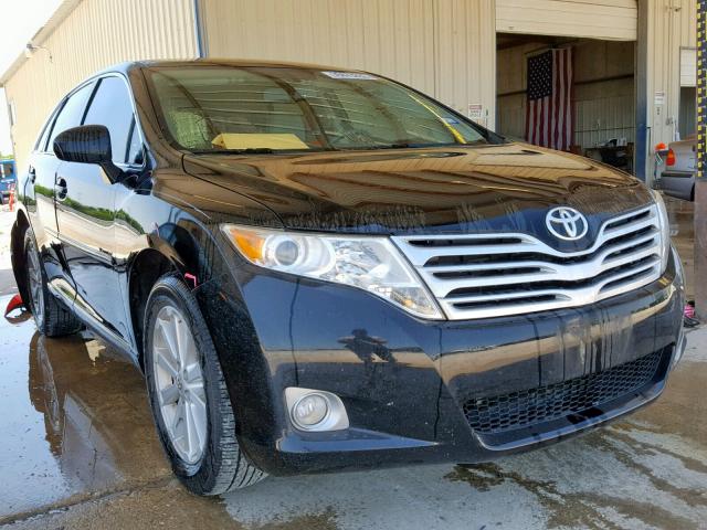 4T3ZA3BB1AU034983 - 2010 TOYOTA VENZA BLACK photo 1